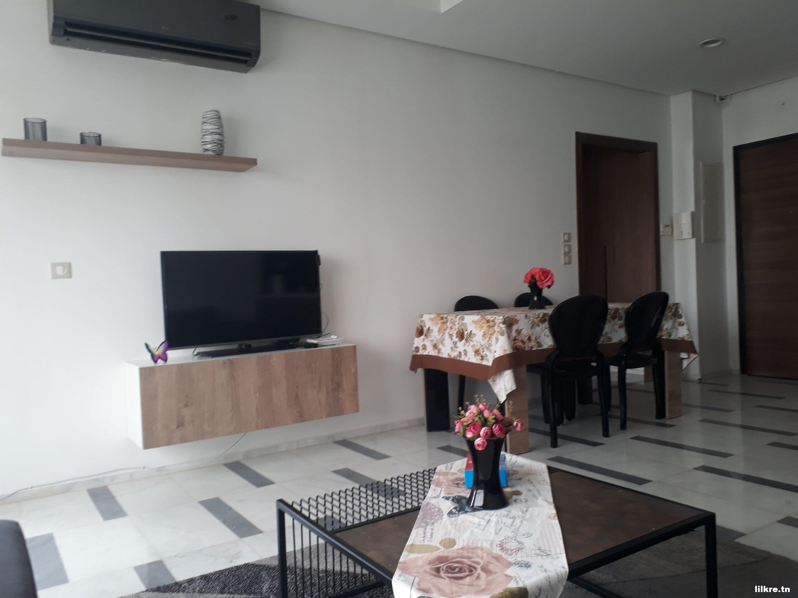 A louer un Appartement S+1 Richement Meublé au Lac 2