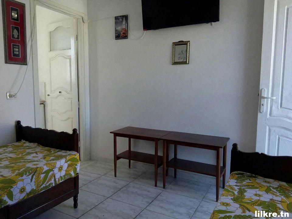 A louer un Appartement S+0 Richement Meublé au bardo