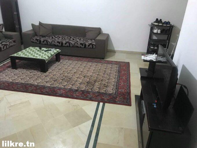 Un appartement S+2 meublé a sahloul