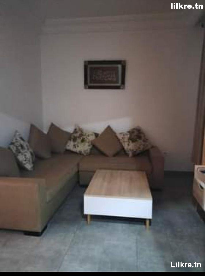  A louer un Appartement S+1 Richement Meublé à El Menzah 9