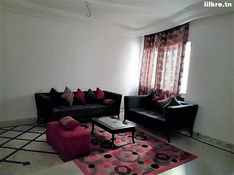 Location un Appartement S+1 Richement Meublé à Cité Ennasr 1 