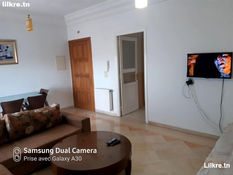  A Louer un Appartement S+1 Richement Meublé à Ennasr
