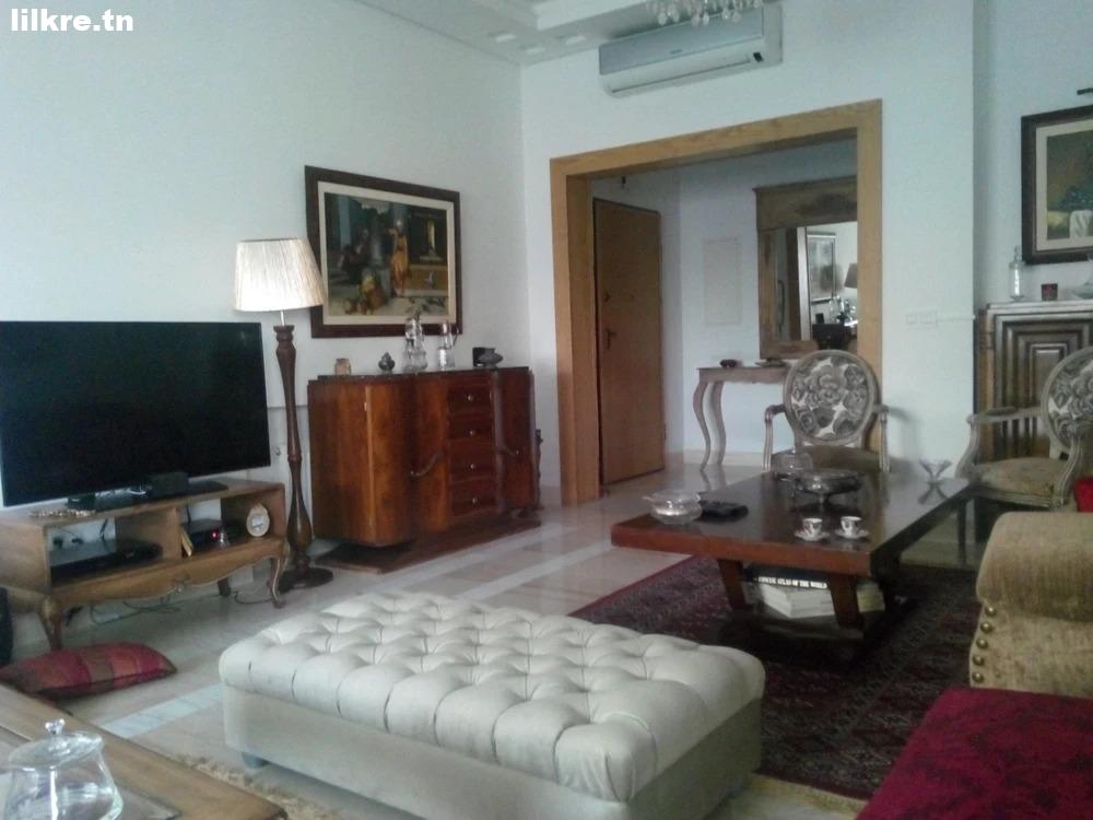 A louer Un Appartement S+1 Richement Meublé à Enasser