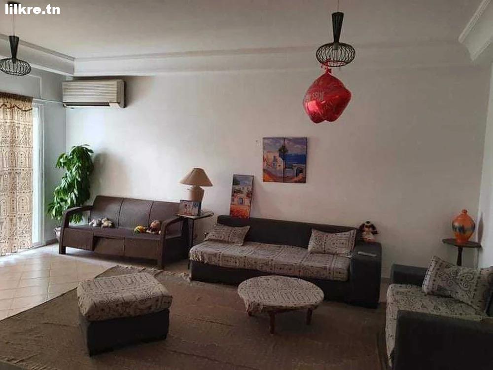 A louer Un Appartement S+1 Richement Meublé à Enasser