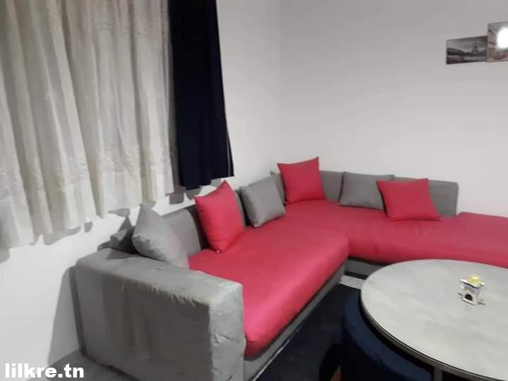 A louer Un Appartement S+1 Richement Meublé à Enasser