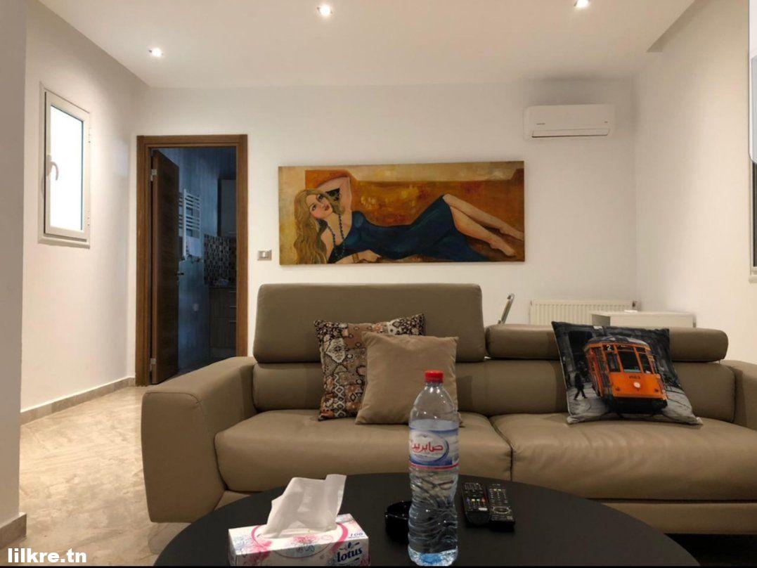  A louer un Appartement S+1 Richement Meublé à Soukra parc