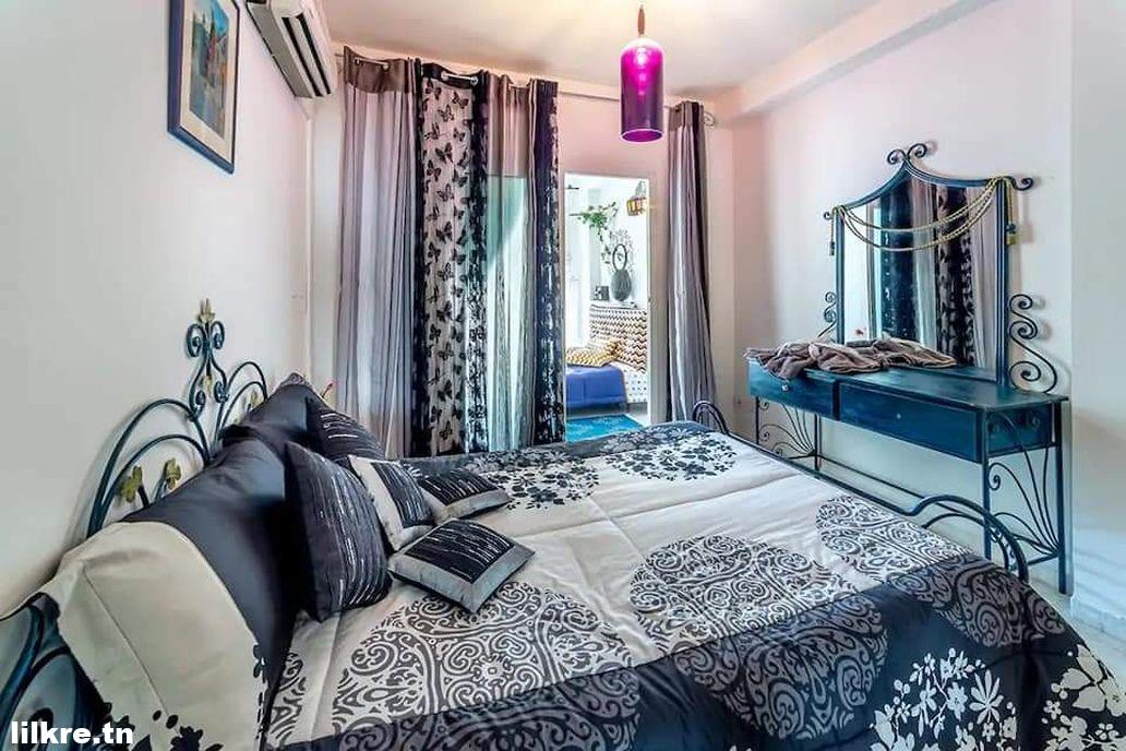  A louer Une très belle villa S+3 Richement Meublé à Hammamet