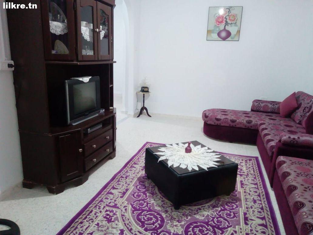 A Louer un Appartement S+1 Richement Meublé à Hammamet