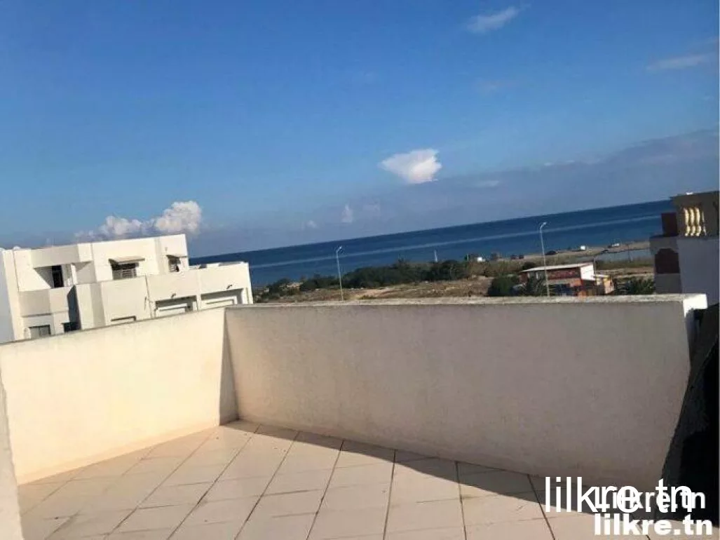 À louer : Appartement avec vue mer à Monastir (Agba)