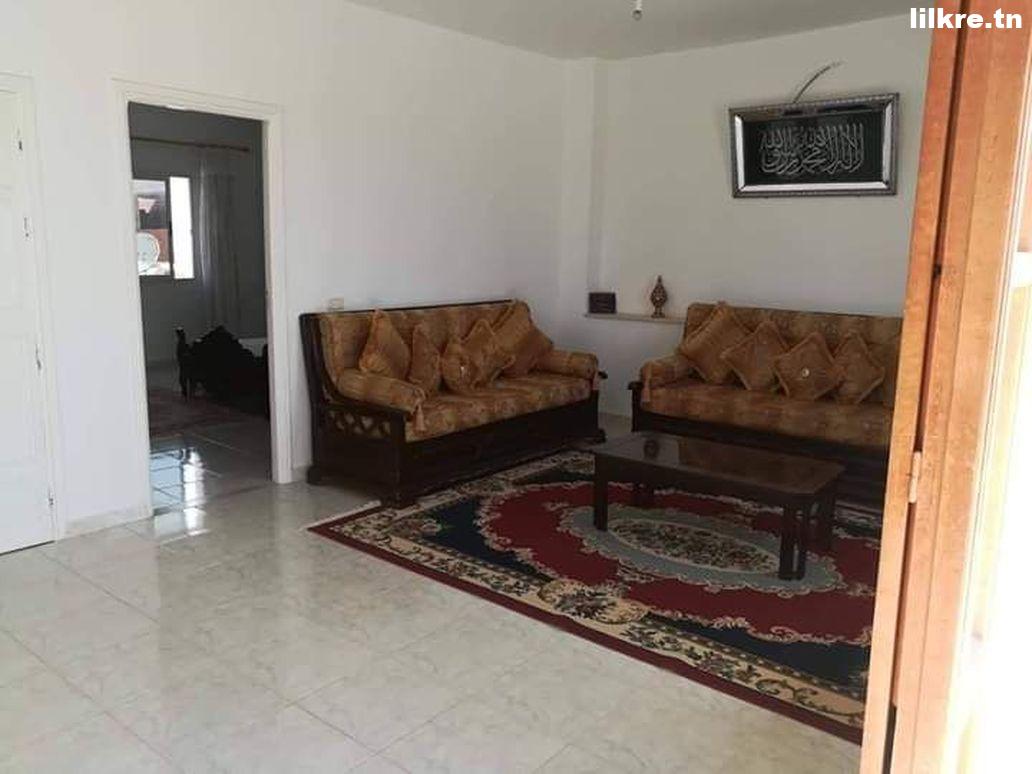 A louer une Maison S+3 Richement Meublée à Kélibia