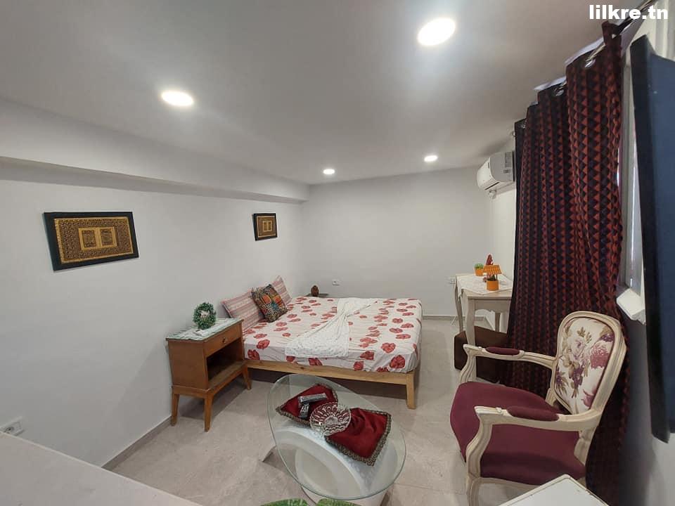 A louer un Studio S+0 à Soussa Khzema Gharbiya