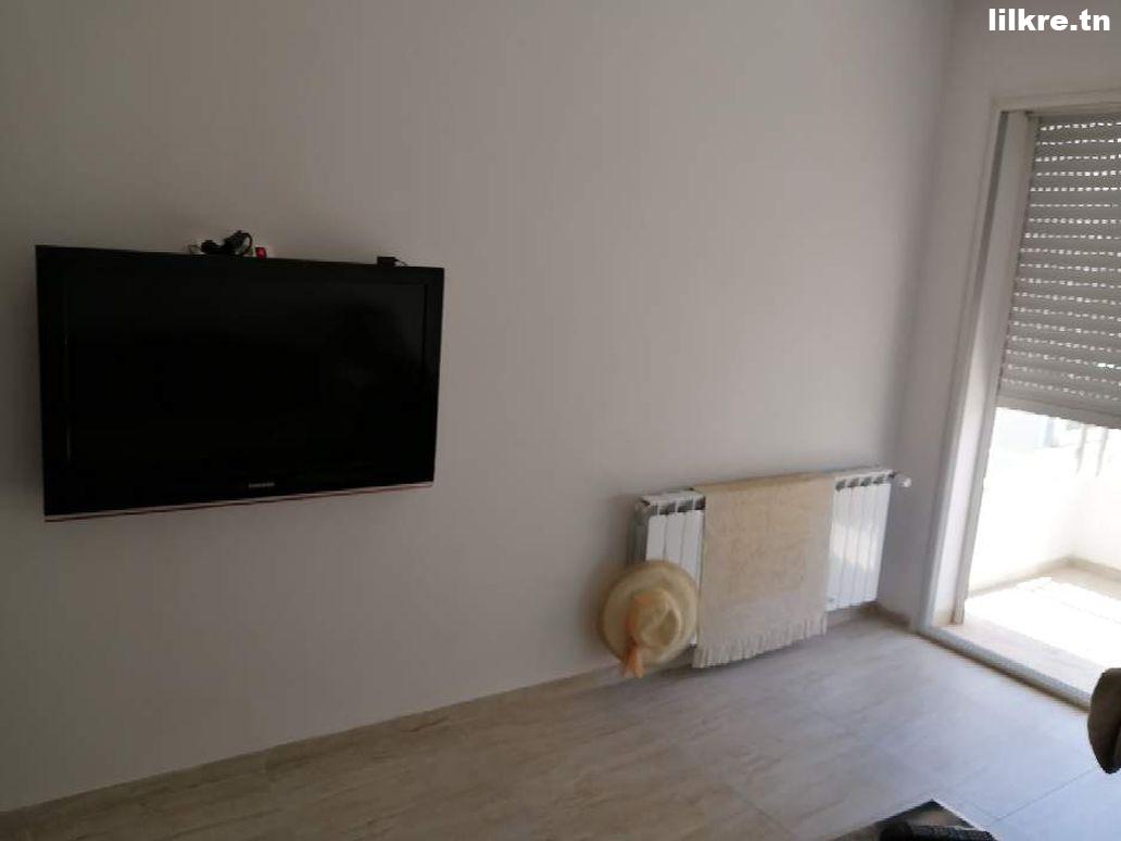  A louer un bel Appartement S+1 Richement Meublé à Mrezga