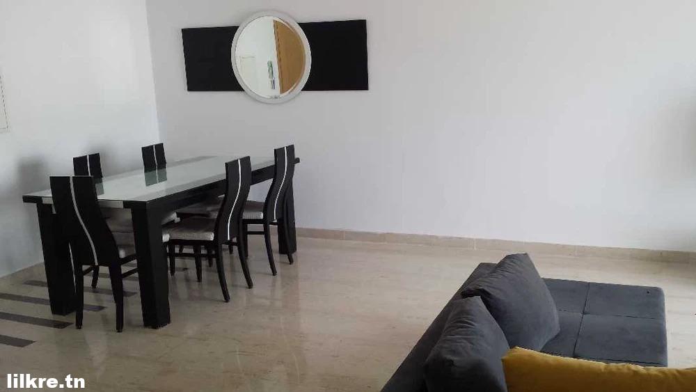  A louer un Appartement S+2 Richement Meublé à Mrezga