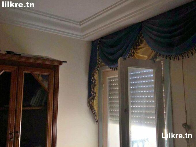  A louer Appartement S+2 Richement Meublé à Bizerte