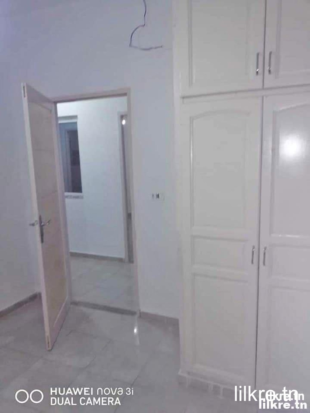 A louer un Etage de villa S+3 à Fouchana