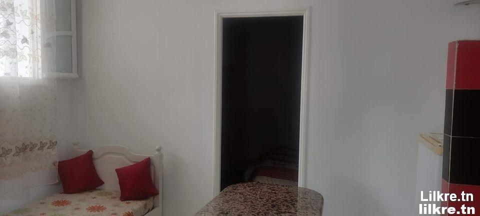 Je propose à la location un studio S+1 à Hammamet