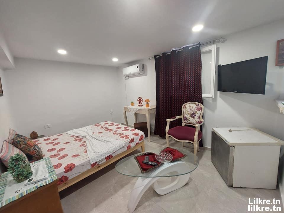 A louer un Studio S+0 à Soussa Khzema Gharbiya