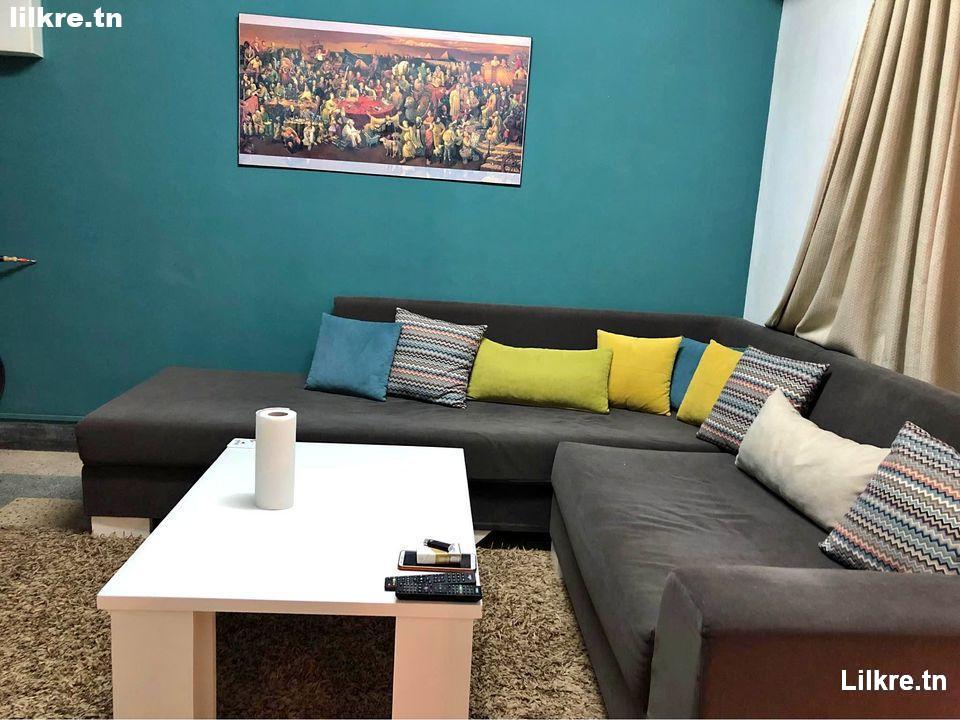 A louer un Appartement S+ 1 Richement Meublé située au centre ville de Tunis