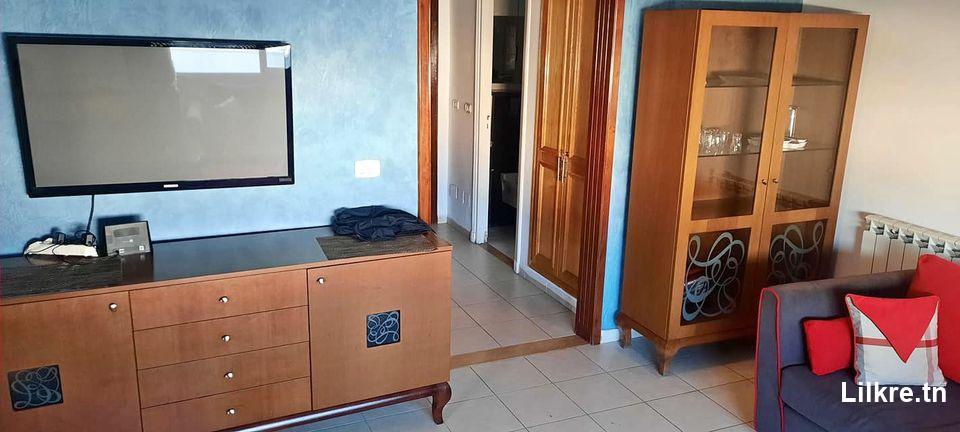 A louer un Appartement S+2 Richement Meublé haut standing à Ariana 