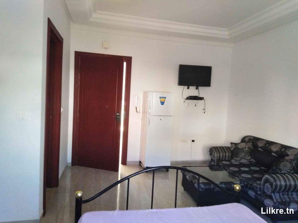 A louer un S+0 meublé par nuitée a Hammam Sousse 