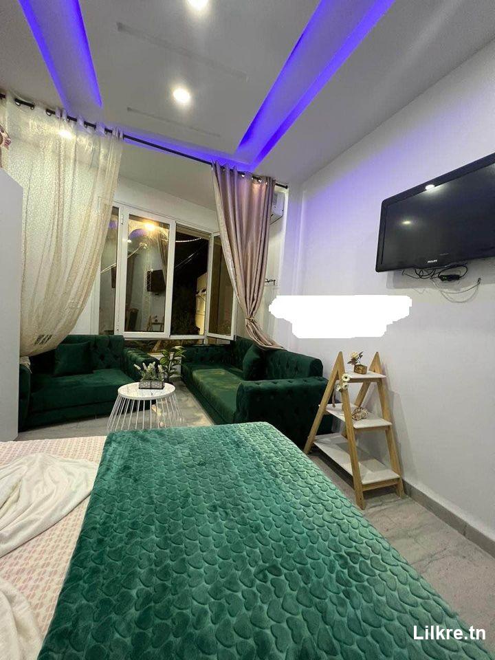 A louer un studio haut standing meublé Hammamet par nuitée 