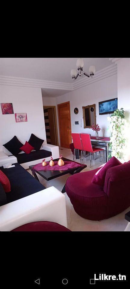 A louer un Appartement S+1 Richement Meublé à Manouba