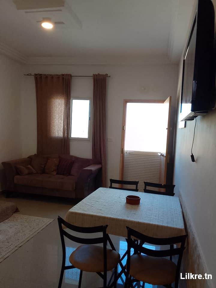 A louer un Studio S+1 Richement Meublé à Corniche Bizerte