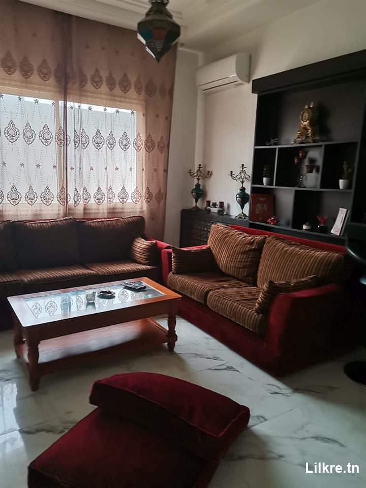 Location un Appartement S+1 Richement Meublé à Soukra