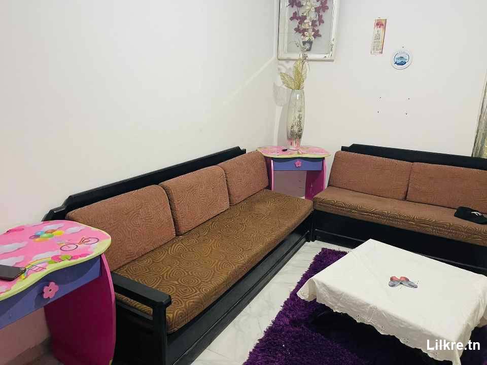 A louer un Appartement S+2 Richement Meublé à La Marsa
