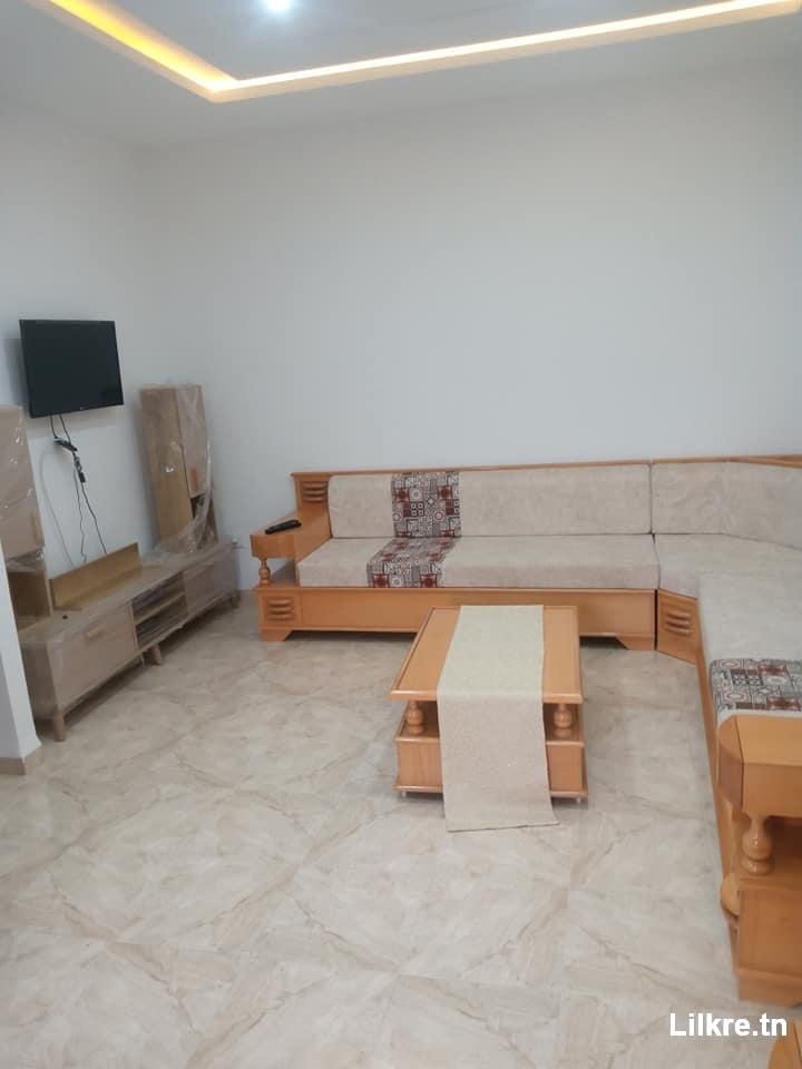 A louer Un Appartement S+2 Richement Meublé à Jardin Manzeh 2