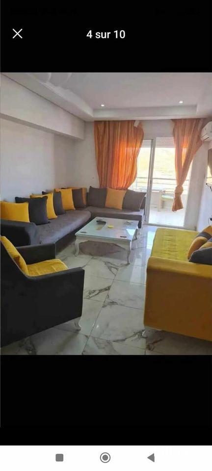 A louer un Appartement S+2 Richement Meublé à Ennasr