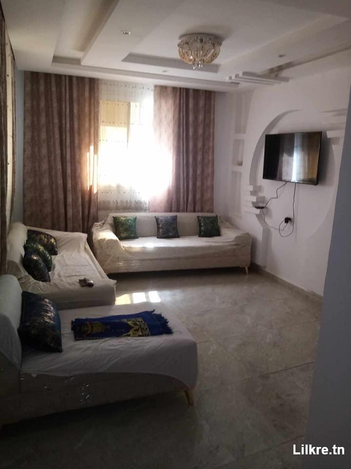 A louer un Appartement S+2 à Gammarth Richement Meublé