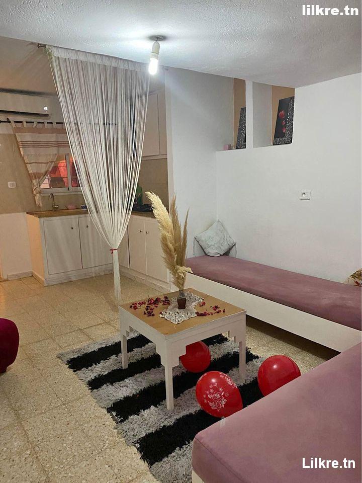 A louer un Studio S+1 Meublé à Hammamet