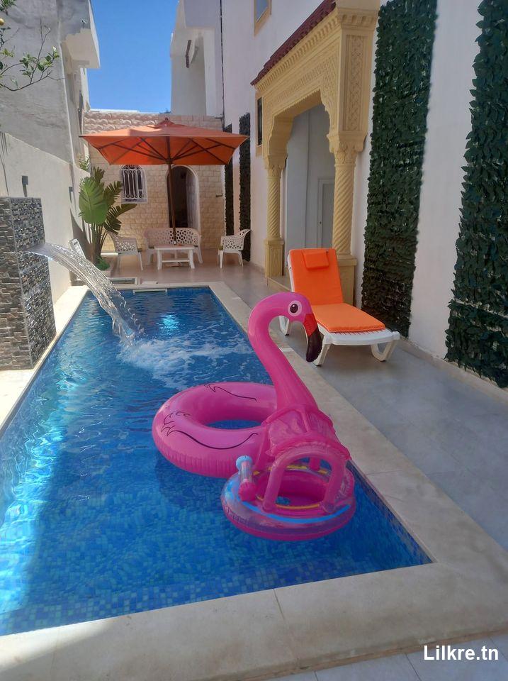 A louer une maison avec piscine 
