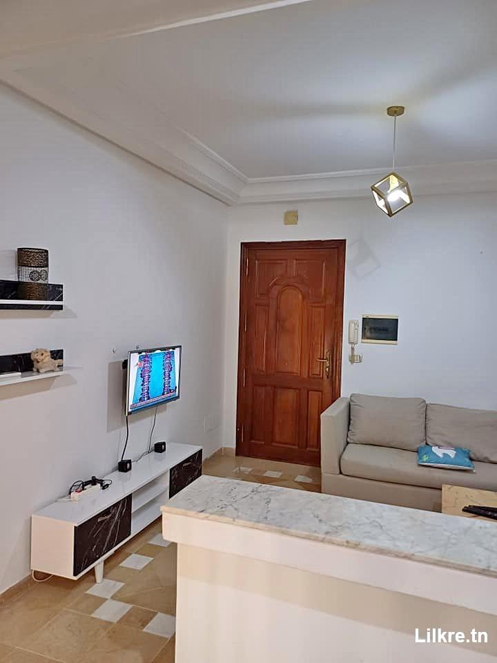 A louer un Appartement meublé  S+1 à Enasser