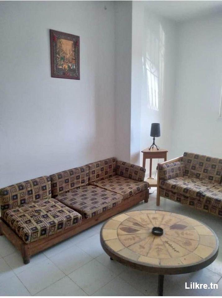 A louer un Appartement meublé S+2 à la Marsa 