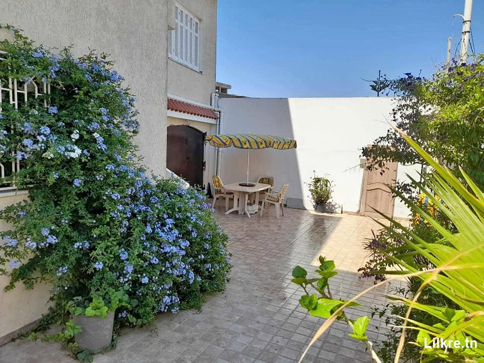 A louer une villa meublé S+1 à Rafraf 