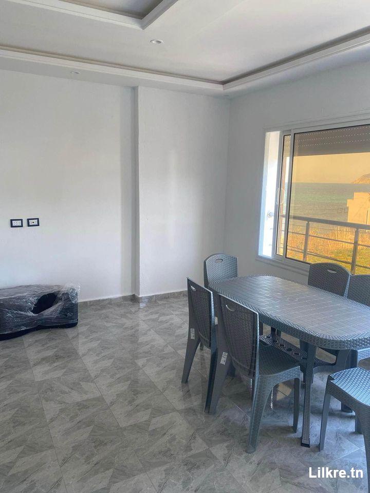A louer un Etage de villa  meublé S+2 à Rafraf