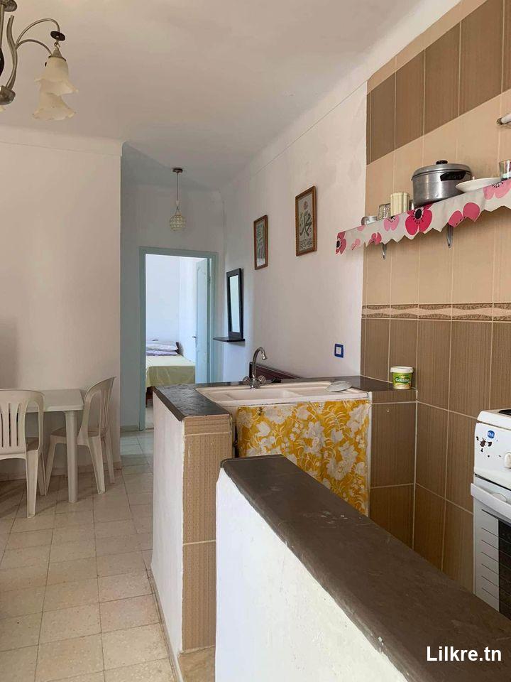 A louer un Appartement S+2  Meublé à Hammamet