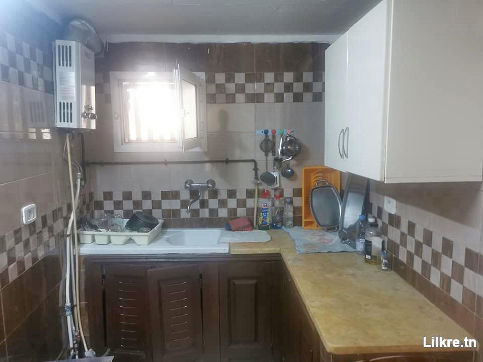 A louer une villa S+2 Meublé  à Franceville el Omrane .