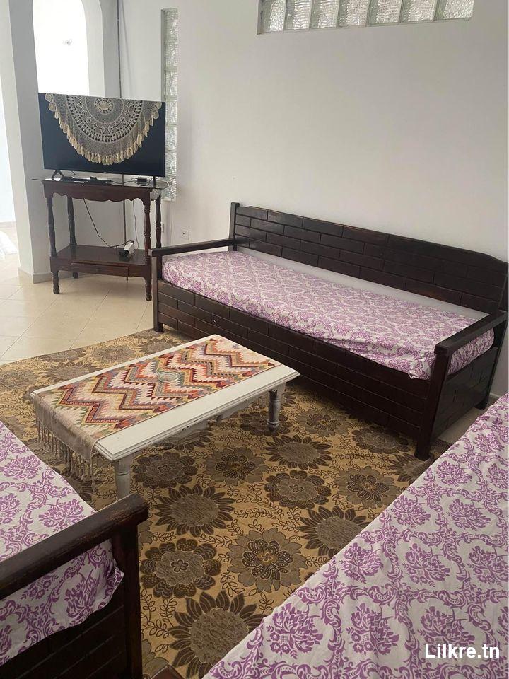 A louer un Appartement Meublé S+3 à bizerte 