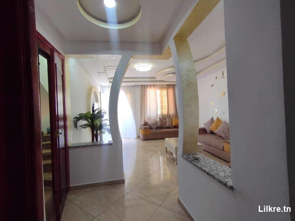 A louer une villa Meublé  S+2 à Kélibia 