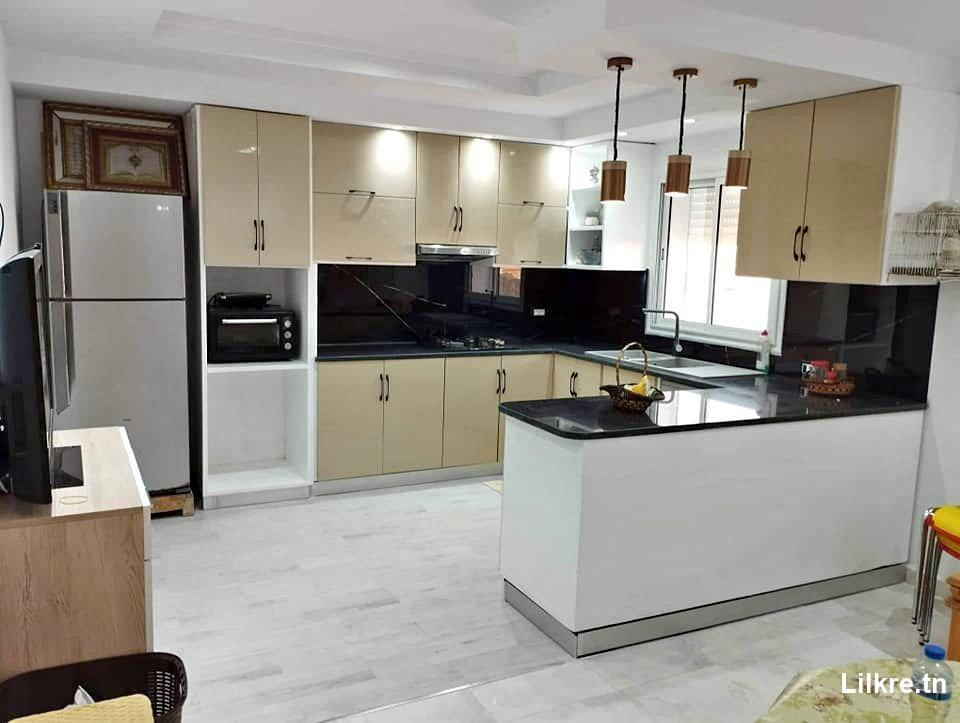 A louer un Appartement Meublé  S+2 à Kélibia 