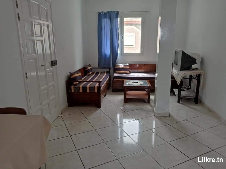 A louer un Etage de villa S+2 Meublé  à Bizerte 