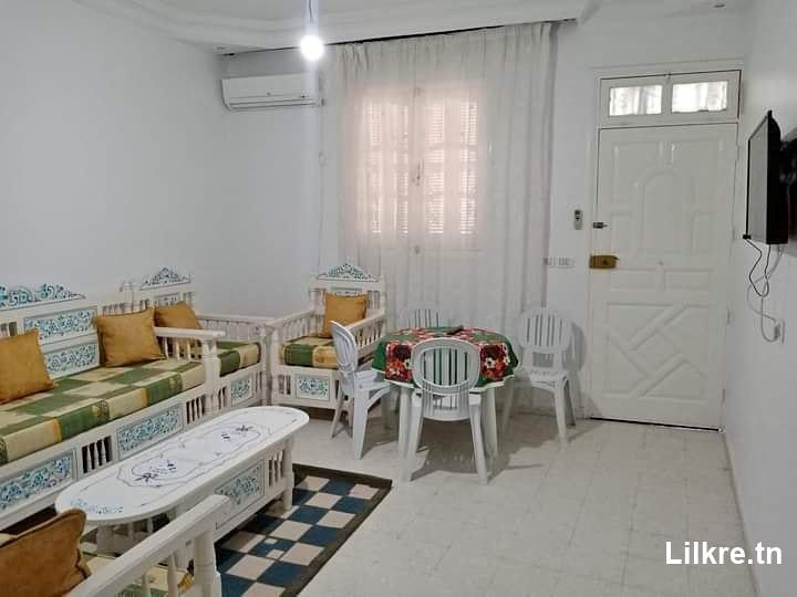 A louer une Villa  S+2 Meublé à Kélibia 