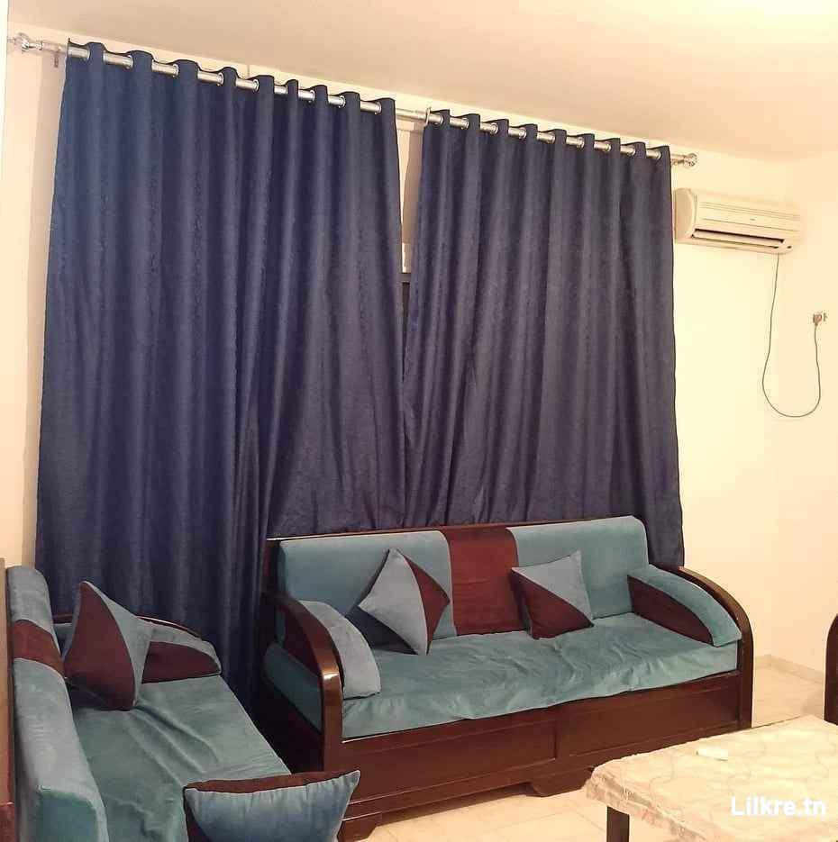 A louer un Appartement S+1 Meublé  à Tabarka Cité Morjene 